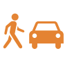 car icon orange