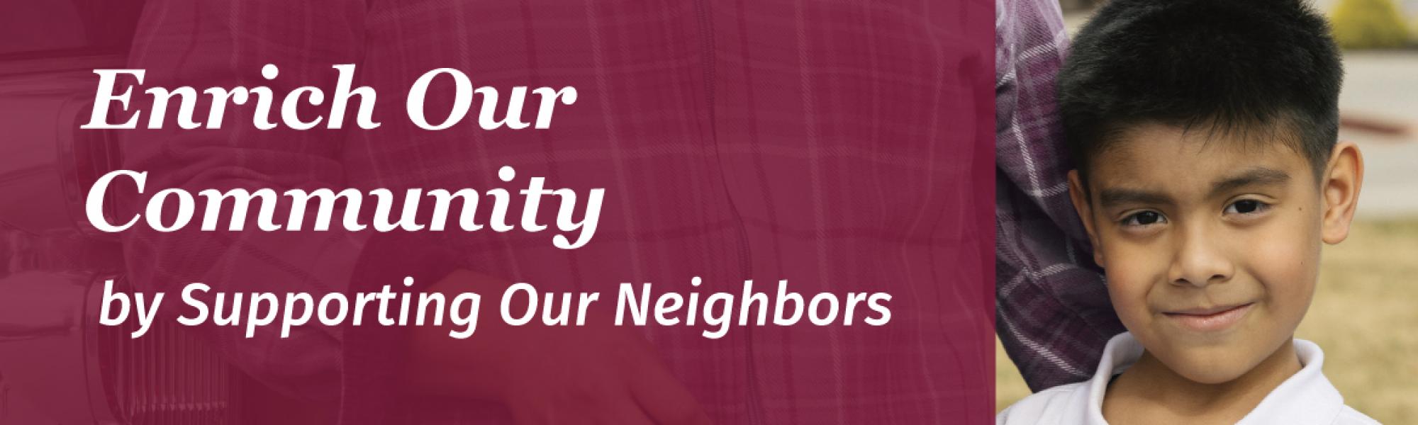 Read more to find out ways you can support your neighbors in need. 