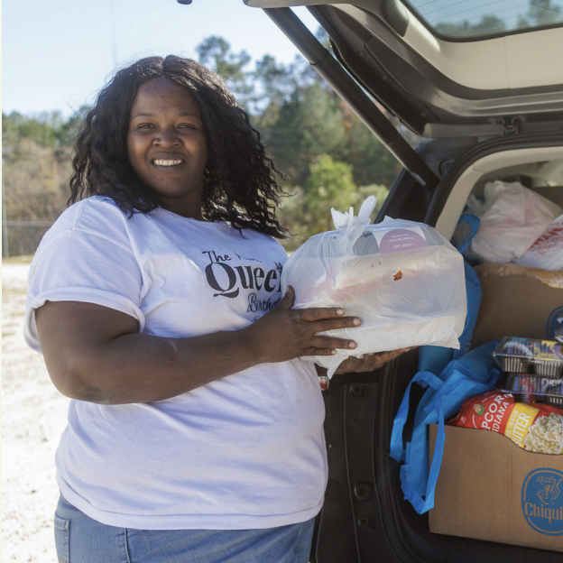 Teresa receives healthy food through BVFB’s Project GotEm.